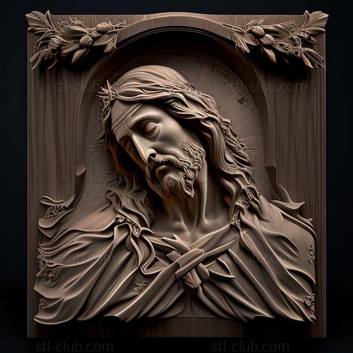 3D model st jesus (STL)